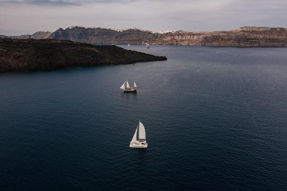 Santorini Catamaran Daytime Coastal Cruise - Meal Menu