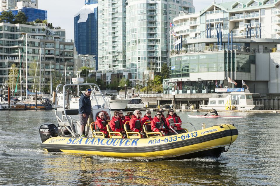 Sea Vancouver Waterfront Sightseeing Adventure - Important Information