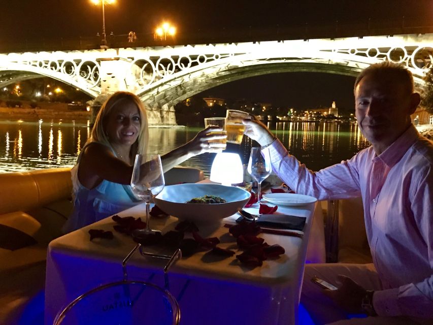 Seville: Private River Cruise With Dinner and Drinks - Important Information