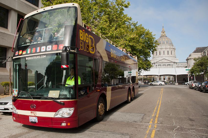 SF: Hop-On Hop-Off Bus Tour & California Academy of Sciences - Inclusions