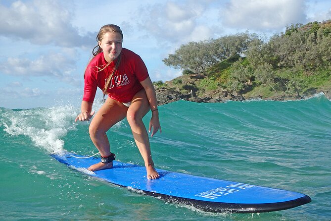 Surf Lesson Rainbow Beach 2 Hour - Getting Ready to Hit Waves