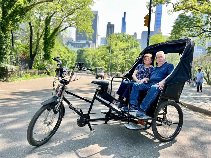 The Best Central Park Pedicab Guided Tours - Booking Information