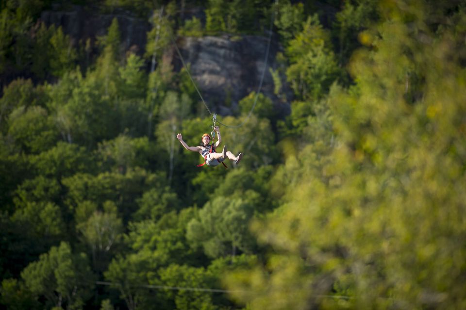 Tyroparc: Mega Ziplines and Hiking in the Laurentians - Group Size Limitations