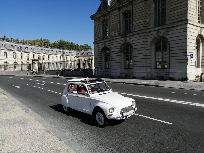 Versailles : 1 Hour Private Citytour in a Vintage Car - Additional Details