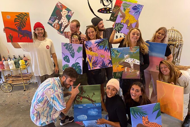 Adults Art and Wine Class in Byron Bay - Reviews and Testimonials