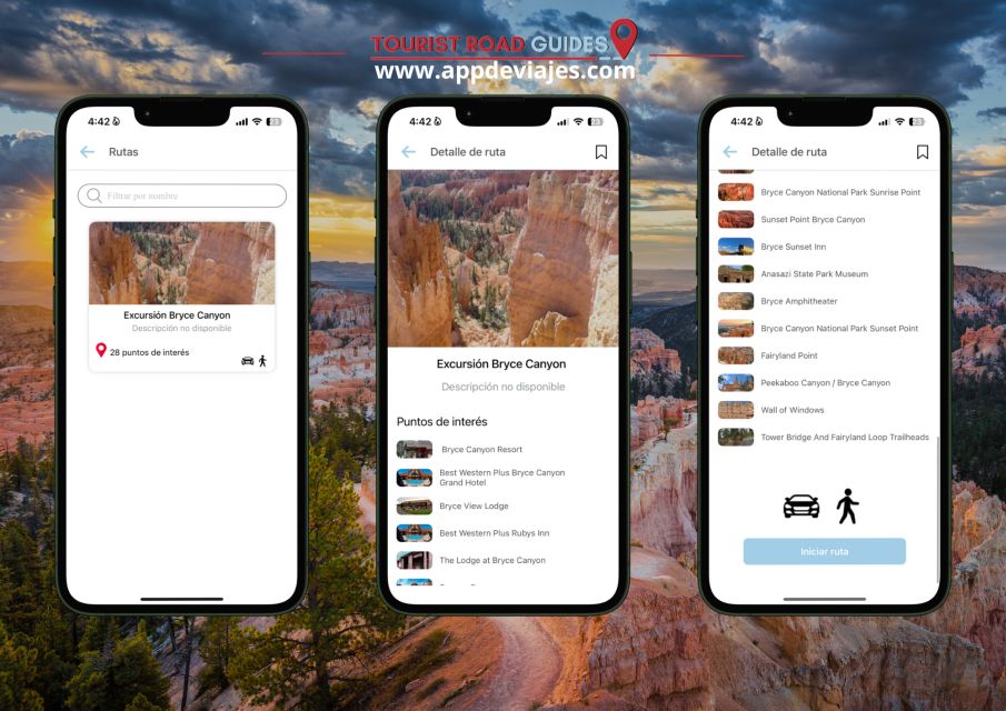 App Self-Guided Road Routes Bryce Canyon - Final Words
