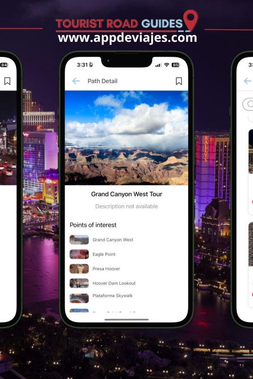 App Self-Guided Road Routes Las Vegas - Final Words