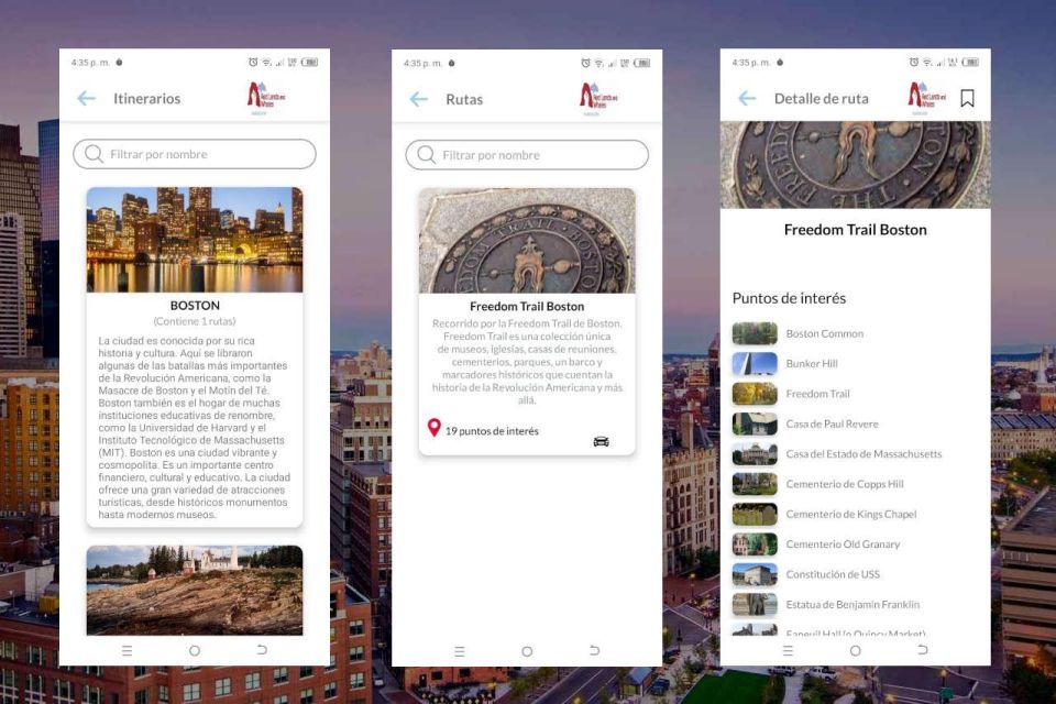 App Self-Guided Tours With Audioguide Boston - Included Benefits