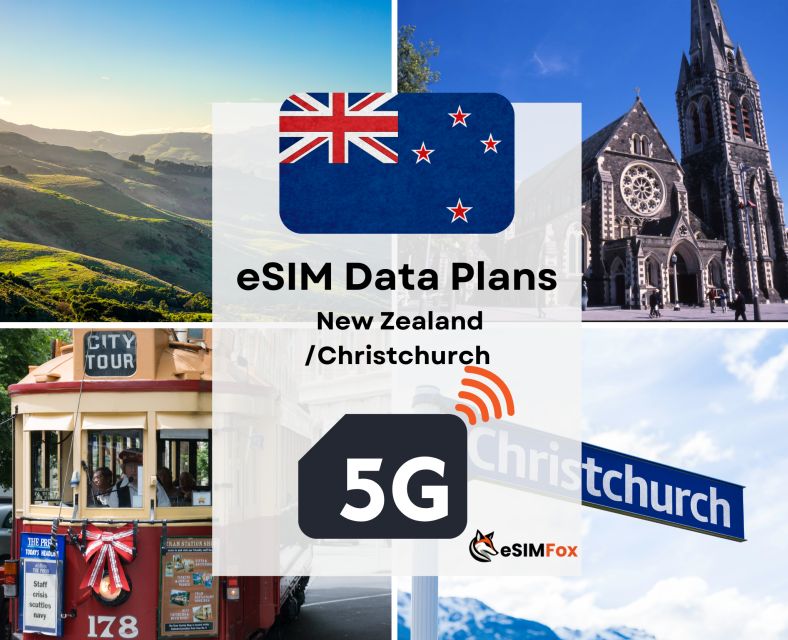 Christchurch :Esim Internet Data Plan High-Speed 4g/5g - Enjoying Uninterrupted Connectivity