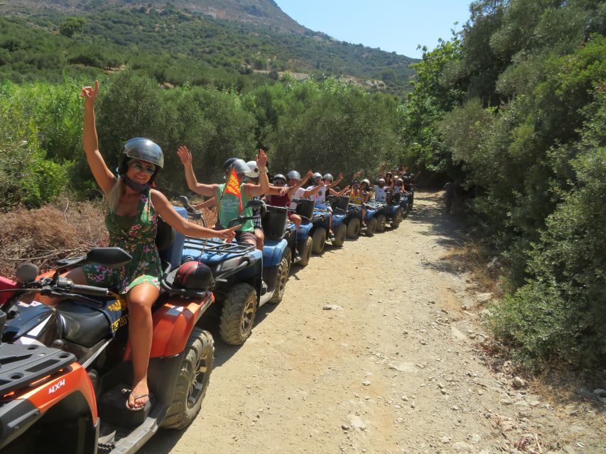 Crete: Quad Safari With Monastery, Malia Palace and Lunch - Booking Information