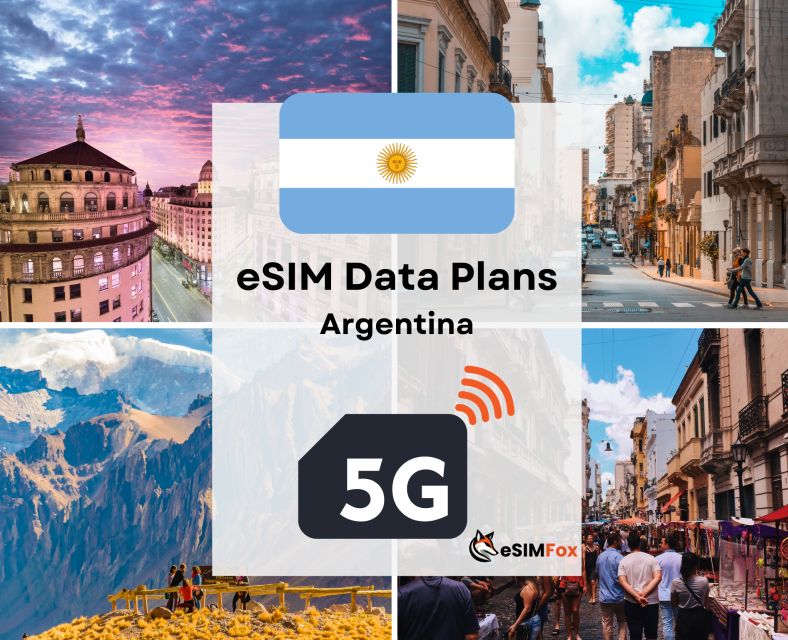 Esim Argentina : Internet Data Plan 4g/5g - Directions