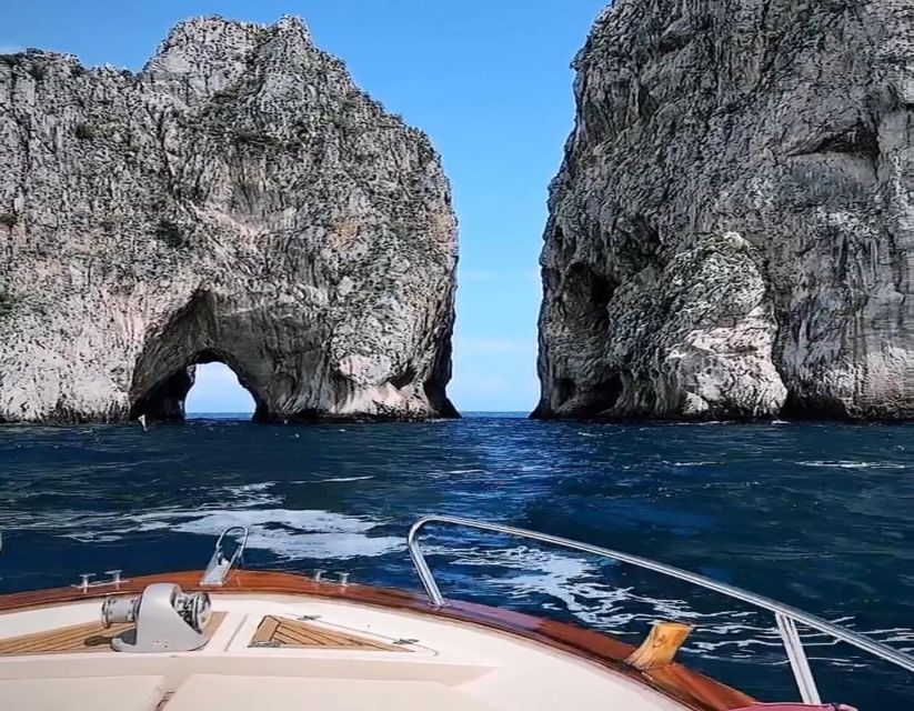 From Capri: a Day on a Private Boat Around the Island - Driver Information and Activities