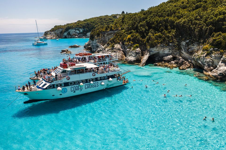 From Corfu: Day Cruise to Paxos, Antipaxos, & the Blue Caves - Meeting Points Information