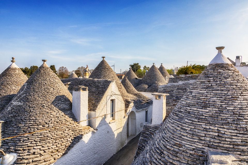 From Matera: Excursion to Alberobello - Pickup and Group Size