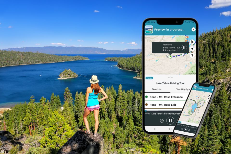 Lake Tahoe: Self-Guided GPS Audio Tour - Tour Highlights Overview