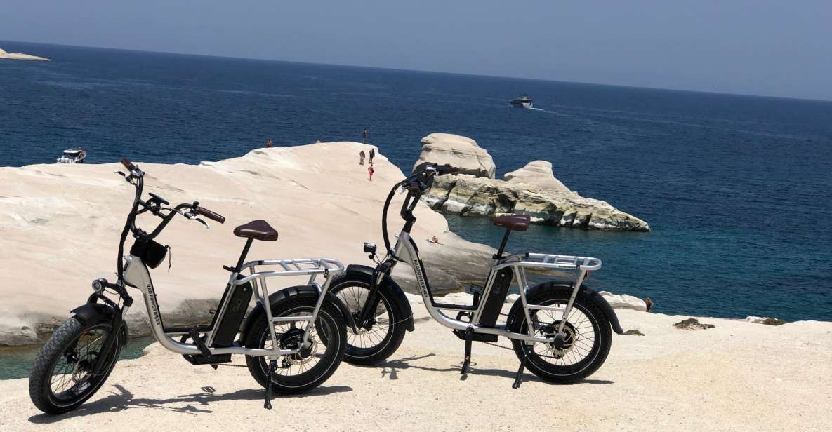 Milos: Half Day Electric Bike Tour With Sarakiniko Beach - Common questions