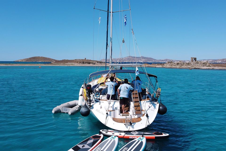 Mykonos: Delos and Rhenia Cruise With Swim and Greek Meal - Important Information