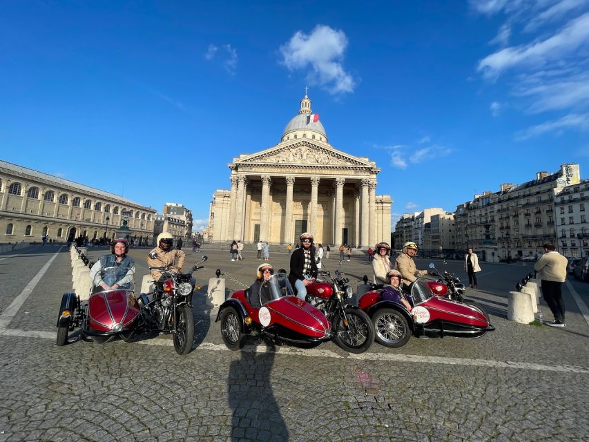 Paris Sidecar Tour : Secrets of the Left Bank - Pickup and Drop-off Logistics