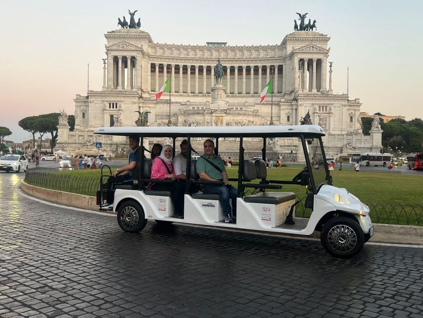 Private Golf-Cart Tour in Rome - Important Information