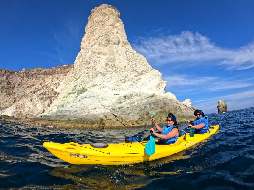 Santorini: Sea Caves Kayak Trip With Snorkeling and Picnic - Weather Considerations