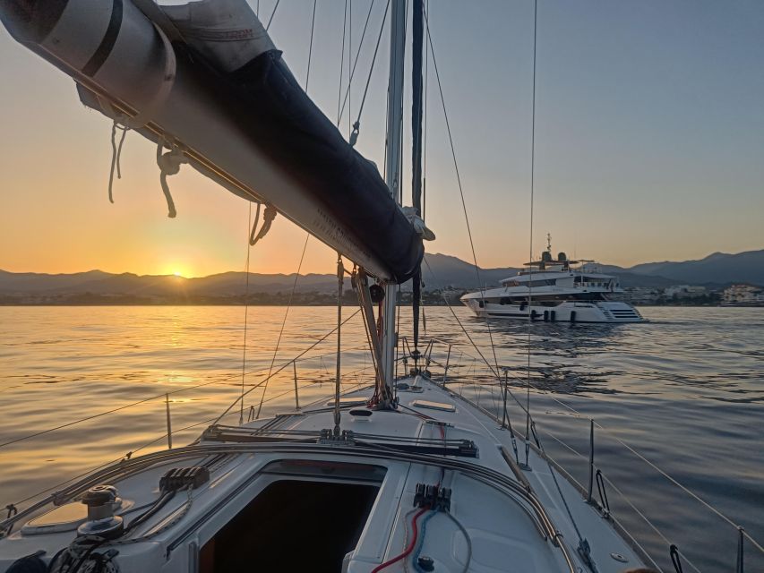 Sunset Sailing in Private Sailboat Puerto Banus Marbella - Common questions