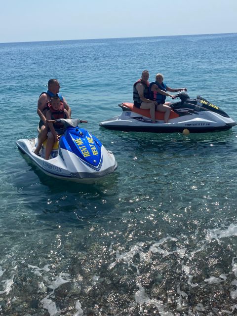 Traganou Beach: Yamaha Jet Ski Rental - Safety Inclusions and Important Information