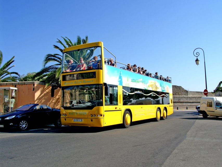 Ajaccio: Town Highlights and Coast Open-Top Bus Tour - Common questions