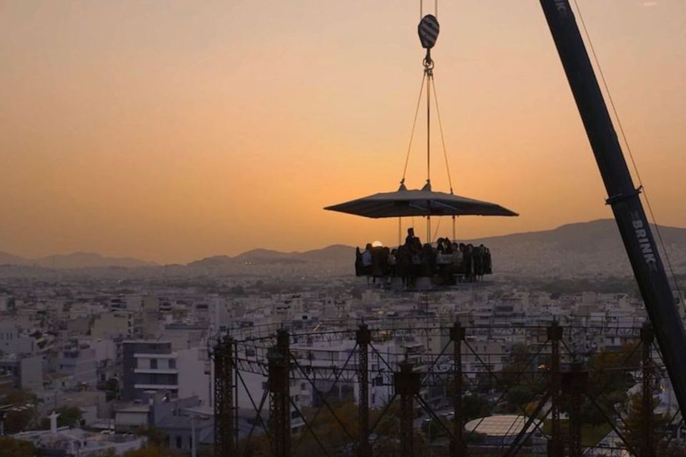 Athens: Dinner in the Sky Experience - Location and Directions