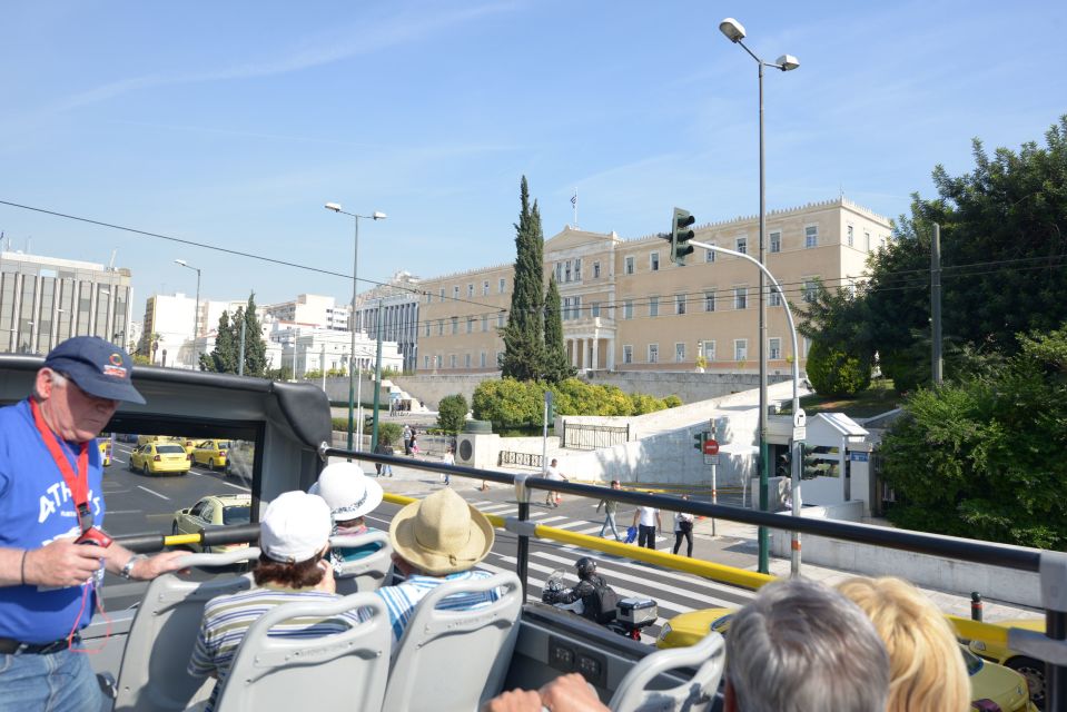 Athens, Piraeus, and Coastline: Blue Hop-On Hop-Off Bus - Common questions