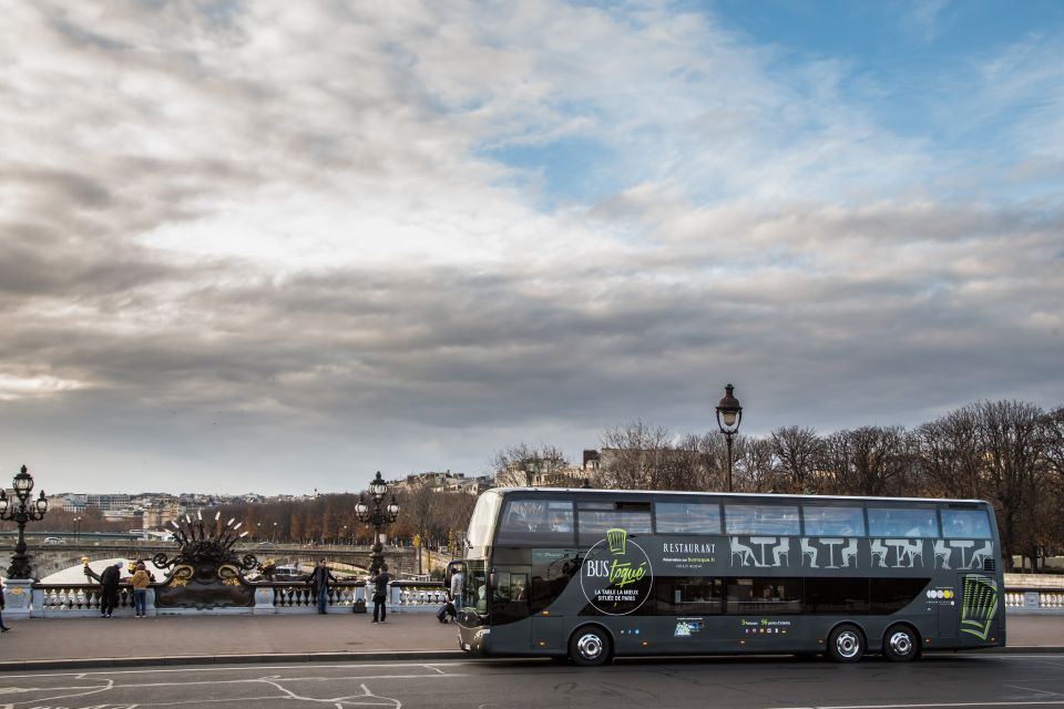 Champs Elysées Bus Toqué Lunch With a Glass of Champagne - Customer Reviews