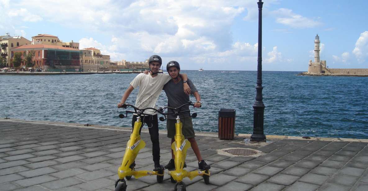 Chania: City Highlights Trikke Tour - Itinerary