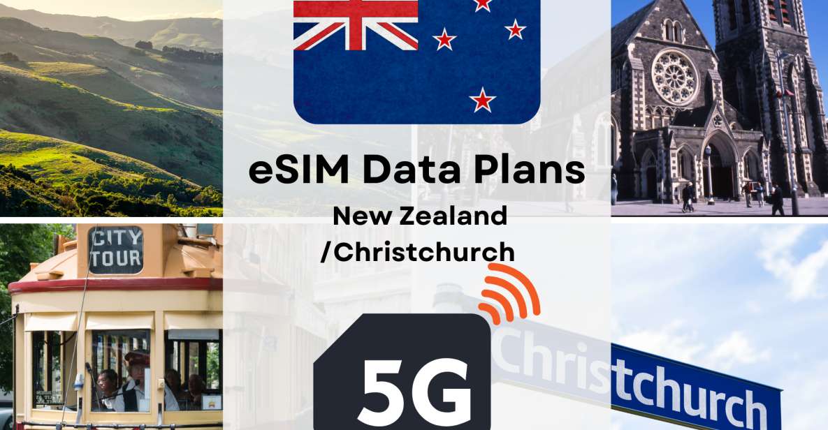 Christchurch :Esim Internet Data Plan High-Speed 4g/5g - Common questions