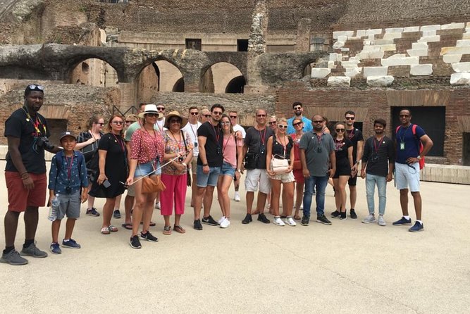 Colosseum Arena Floor Guided Tour With Ancient Rome Access - Entry and Security Procedures