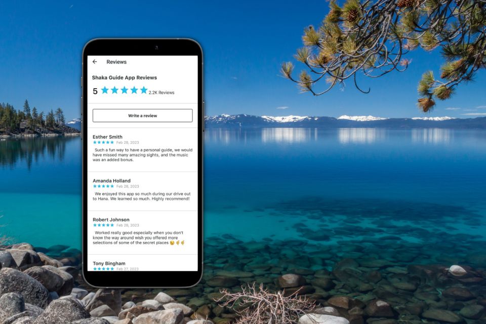 Lake Tahoe: Self-Guided GPS Audio Tour - Included Features and Transportation