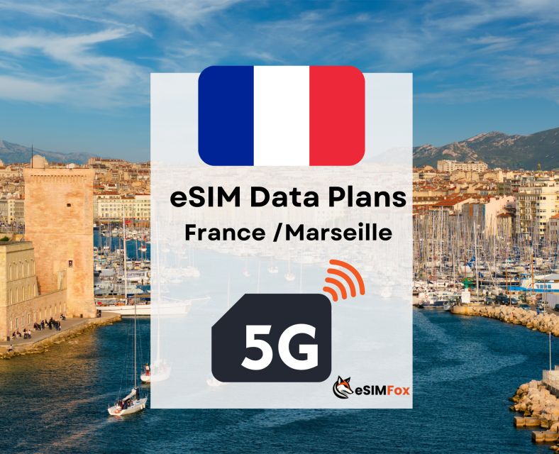 Marseille : Esim Internet Data Plan France High-Speed 5G - Device Compatibility and Setup