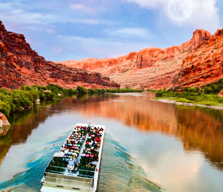 Moab: Colorado River Dinner Cruise With Music and Light Show - Common questions