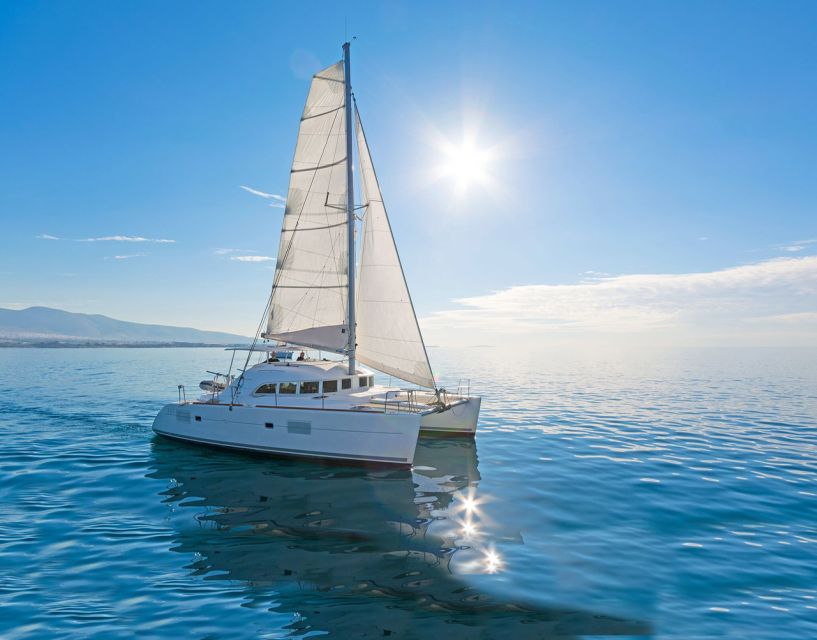 Mykonos: Private Catamaran Cruise W/ Food, Drinks & Transfer - Restrictions and Guidelines