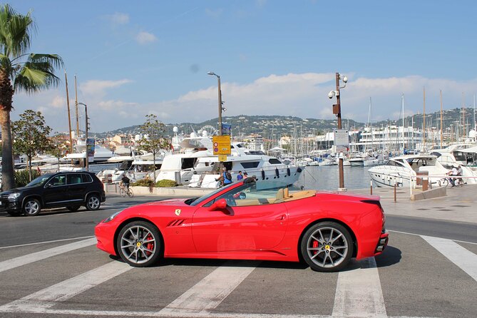 Private Cannes Ferrari Tour - Pickup Points