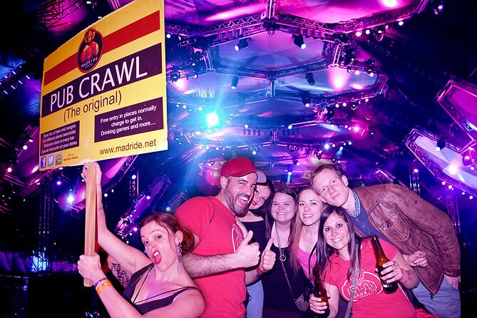 Pub Crawl Madrid-The Original Since 2005-Shots-Fun-Clubs-Dance - Directions and Tips