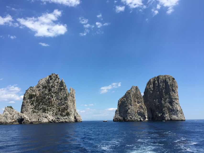 Salerno to Capri Private Boat Excursion - Important Information