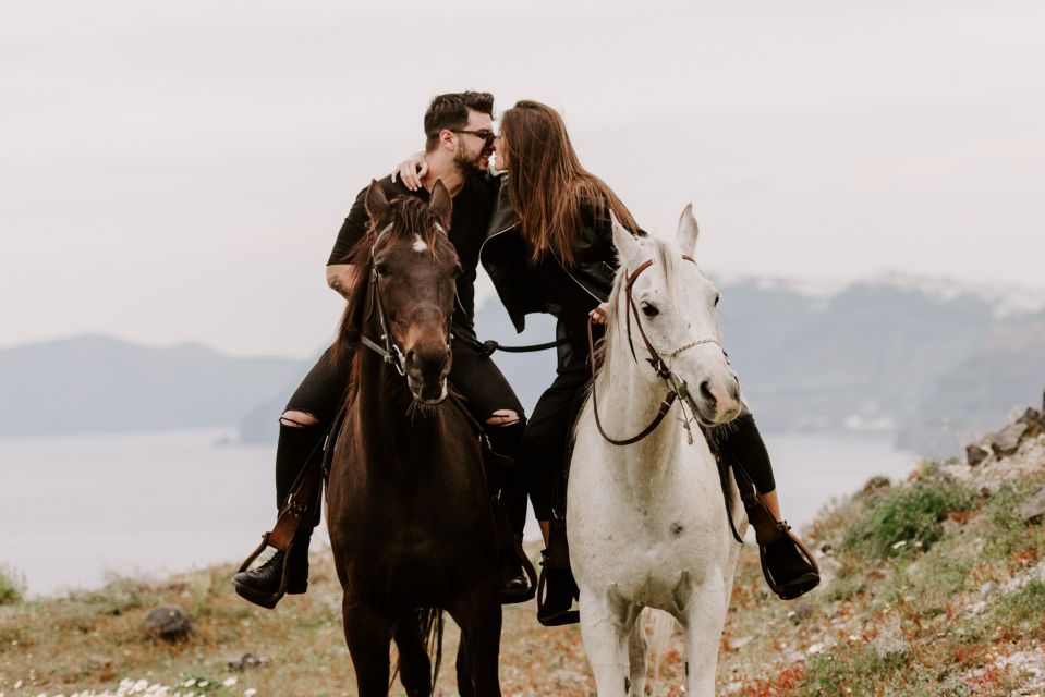 Santorini:Horse Riding Experience at Sunset on the Caldera - Meeting Point Details