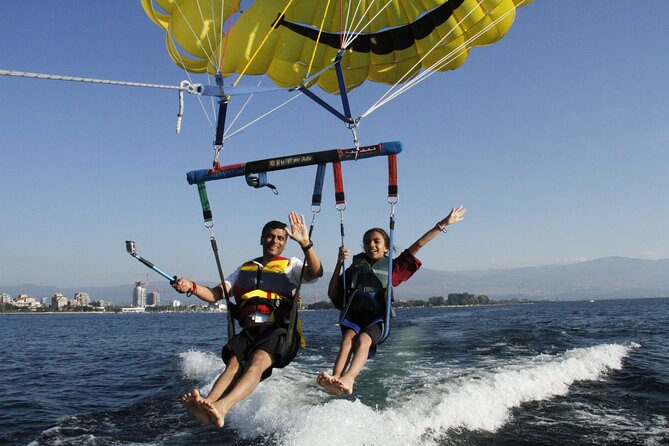 Triple Parasailing Experience in Kelowna - End Point