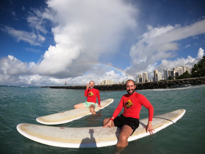 Two Students to One Instructor Surfing Lesson in Waikiki - Pricing and Inclusions