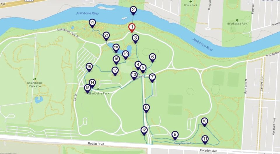 Winnipeg: Assiniboine Park Self-Guided Smartphone Audio Tour - Highlights