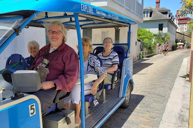 Guided Historical Tour of St. Augustine Per Person - Common questions