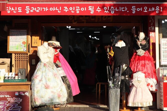 Jeonju Shuttle Bus Service & Hanbok Experience(From Seoul/Busan) - What to Expect on Tour