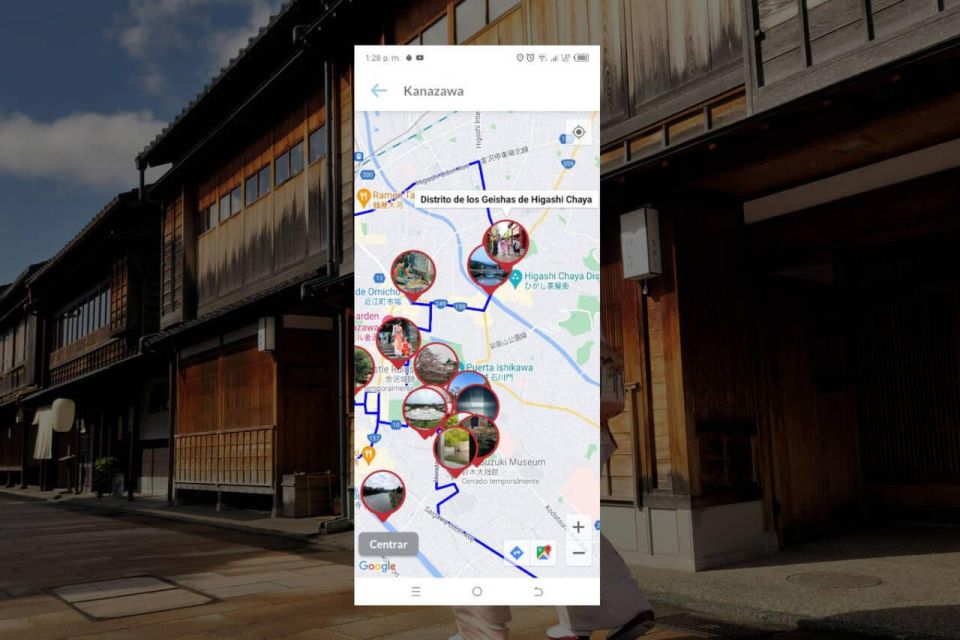 Kanazawa Self-Guided Tour App With Multi-Language Audioguide - App Features and Functionality