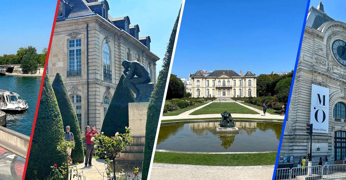 Orsay and Rodin Museum With 48H Hop-On Hop-Off Seine Cruise - Inclusions and Benefits