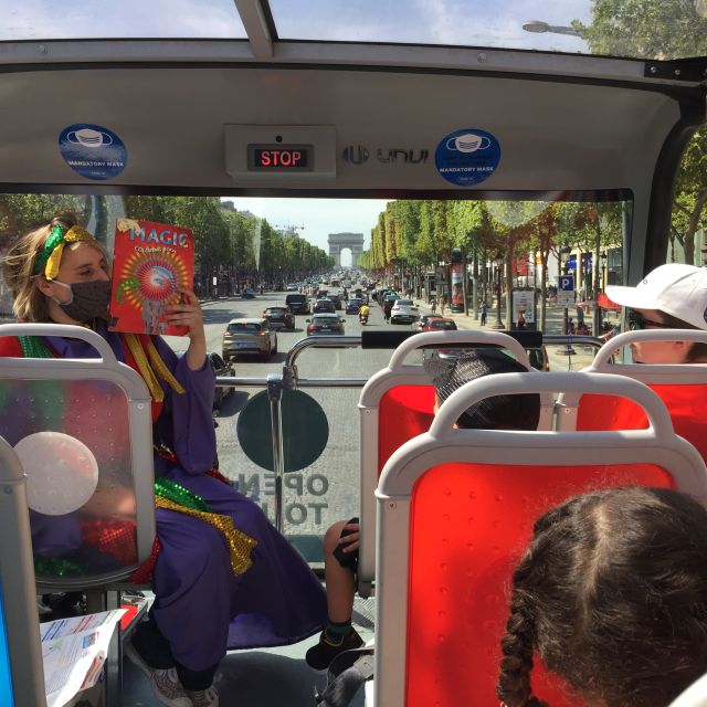 Paris: Tootbus Kids Bus Tour Experience - The Green and Family-Friendly Ride