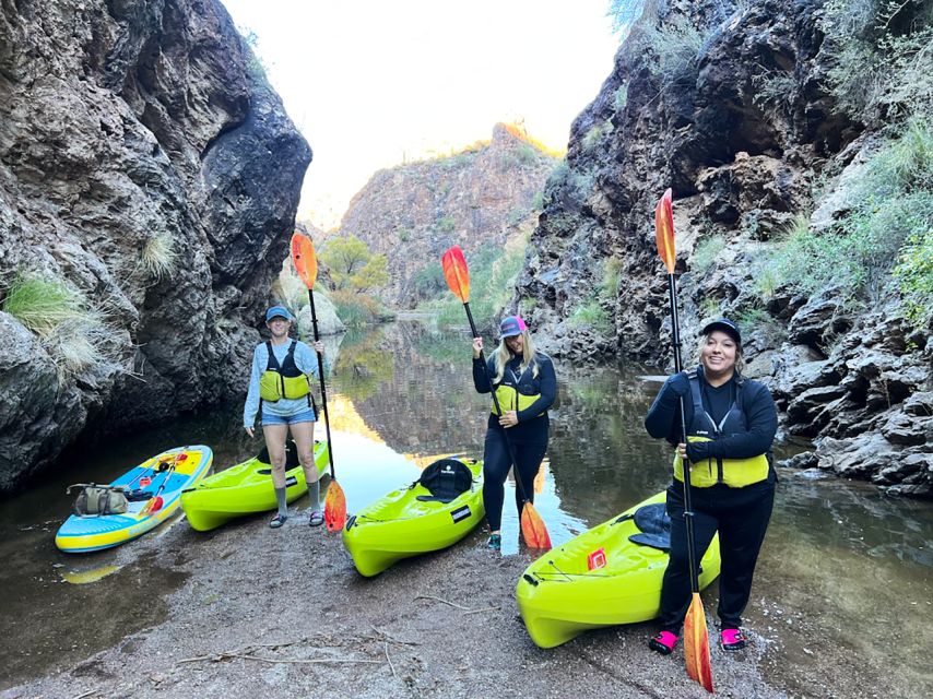 Saguaro Lake: Guided Kayaking Tour - Prohibited Items & Precautions